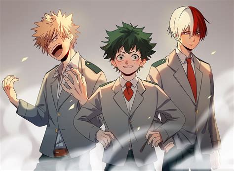 Bakugou Katsuki/Midoriya Izuku/Todoroki Shouto .